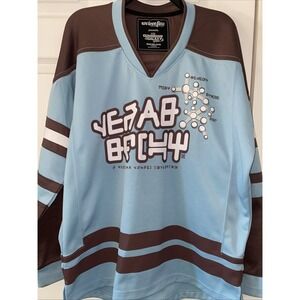 Marvel Guardians of the Galaxy Vol 2 Star Lord Hockey Jersey Mens M Star Lord